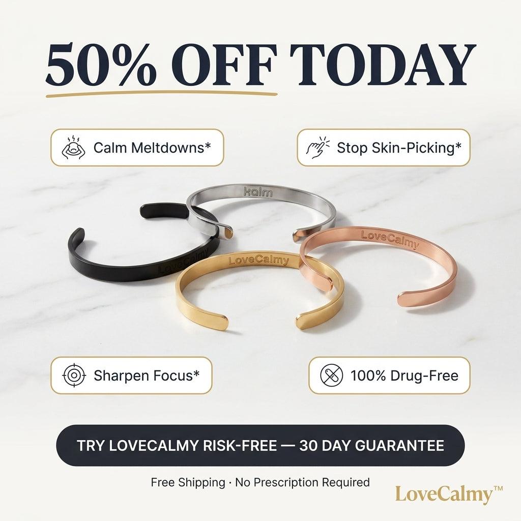 LoveCalmy™ | The Pediatric Sensory Regulation Cuff for Focus & Calm