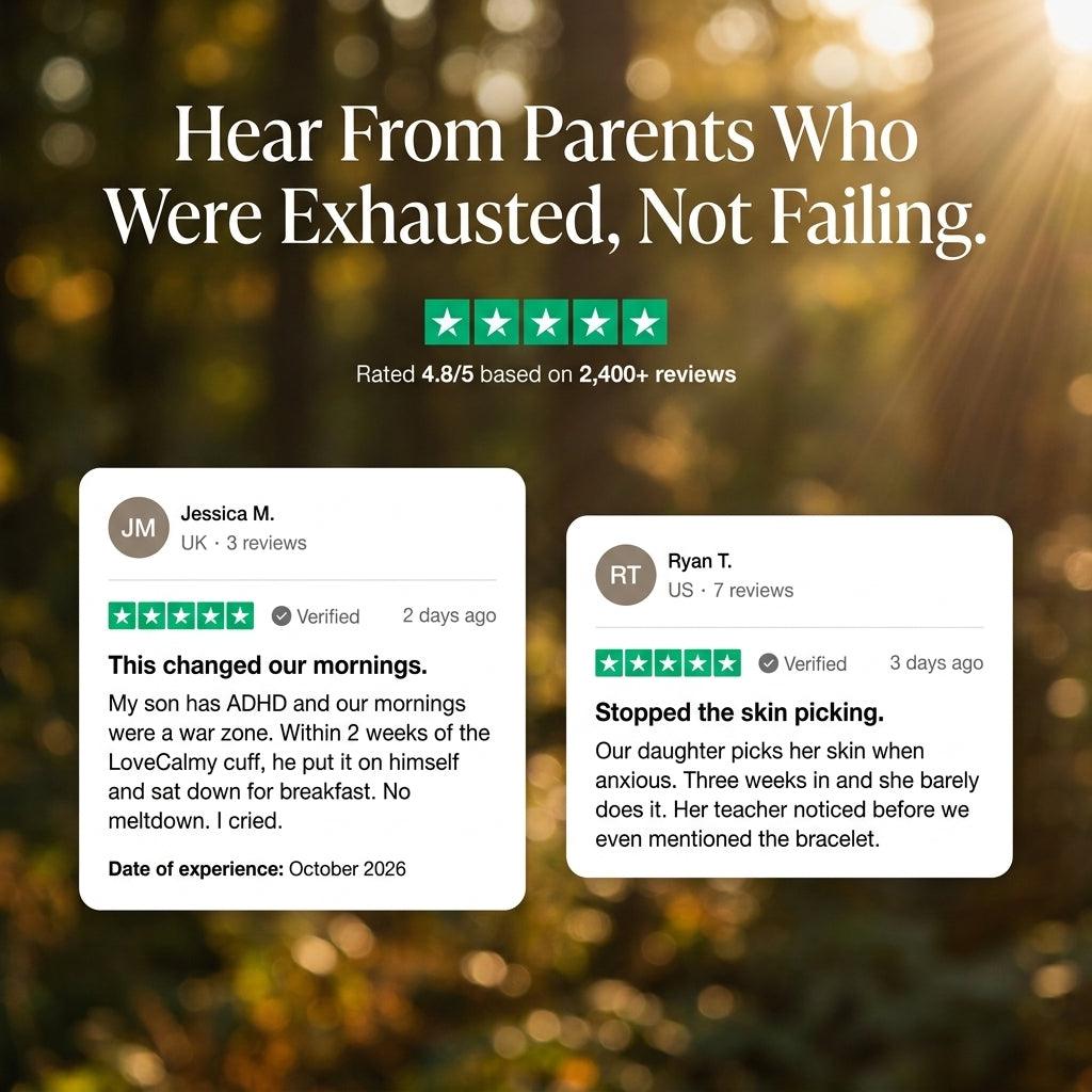 Parents are wearing one too
