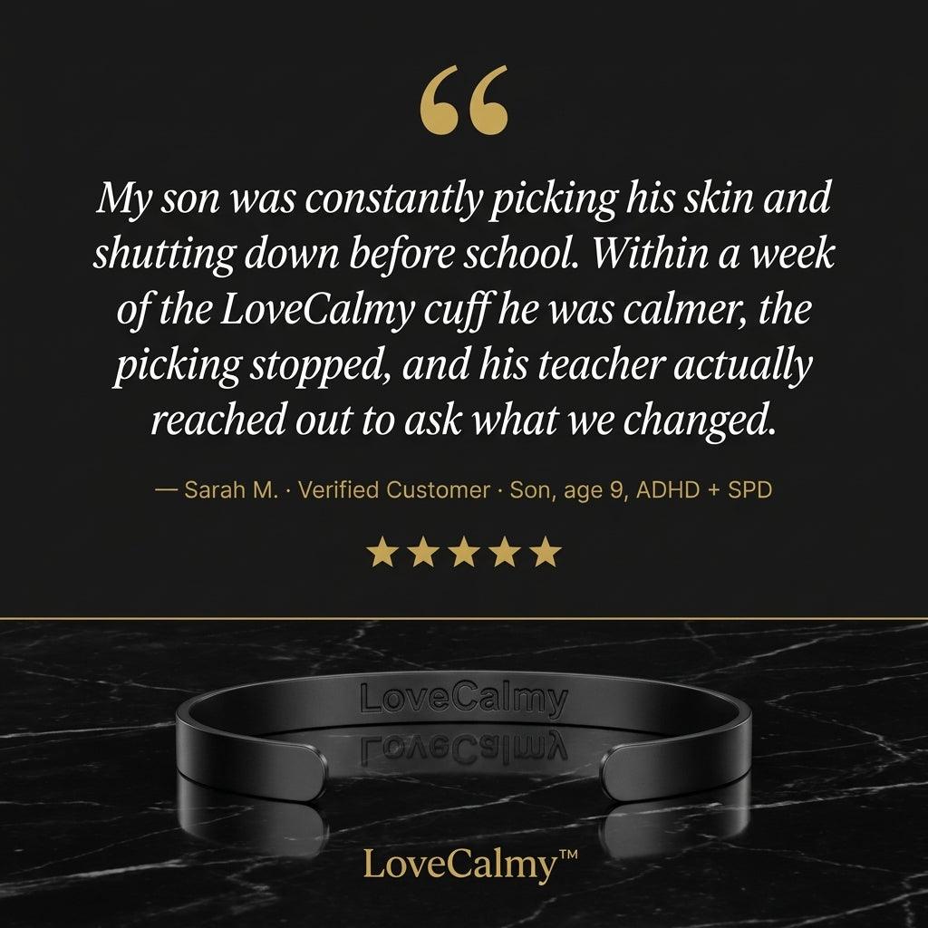 LoveCalmy™ | The Pediatric Sensory Regulation Cuff for Focus & Calm
